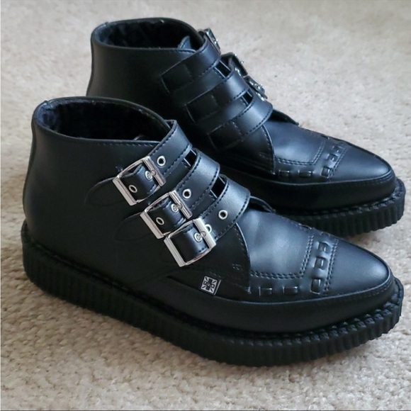 T.U.K Shoes Tuk Platform Buckle Boot Creeper Poshmark